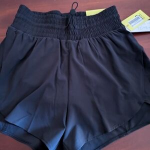 All in Motion Women's High-Waisted Black Shorts